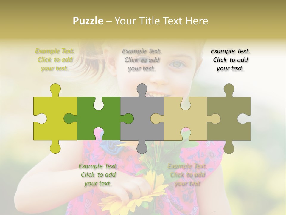 Fun Activities Garden PowerPoint Template
