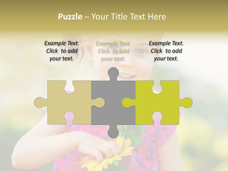 Fun Activities Garden PowerPoint Template