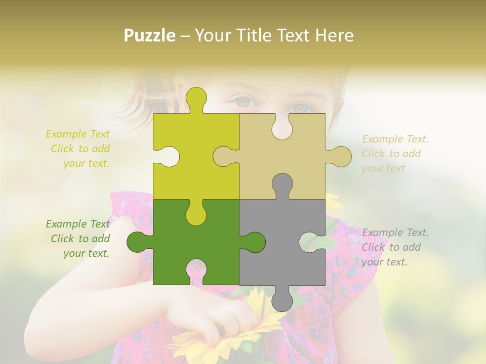 Fun Activities Garden PowerPoint Template