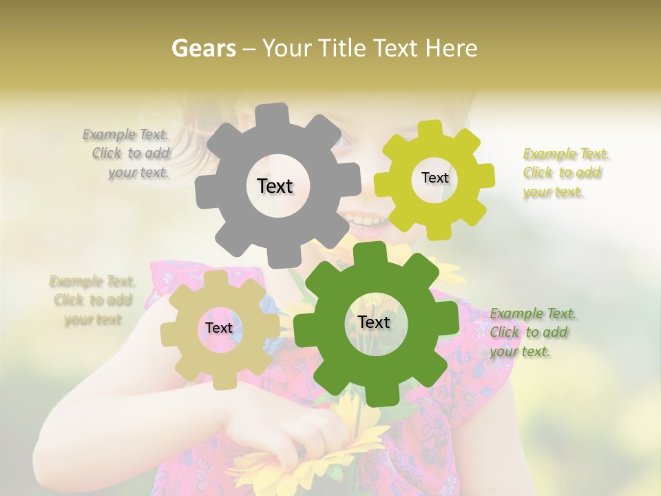 Fun Activities Garden PowerPoint Template