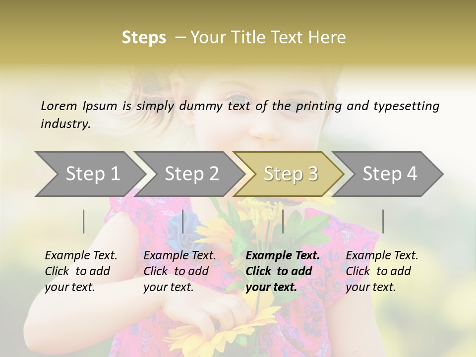 Fun Activities Garden PowerPoint Template