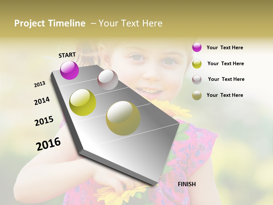 Fun Activities Garden PowerPoint Template