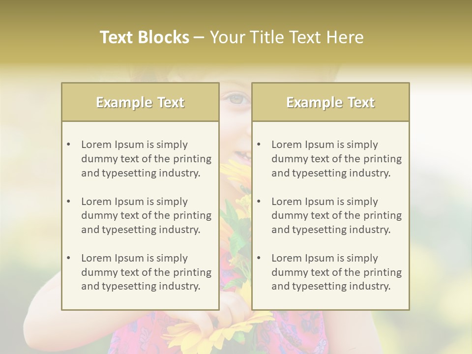 Fun Activities Garden PowerPoint Template