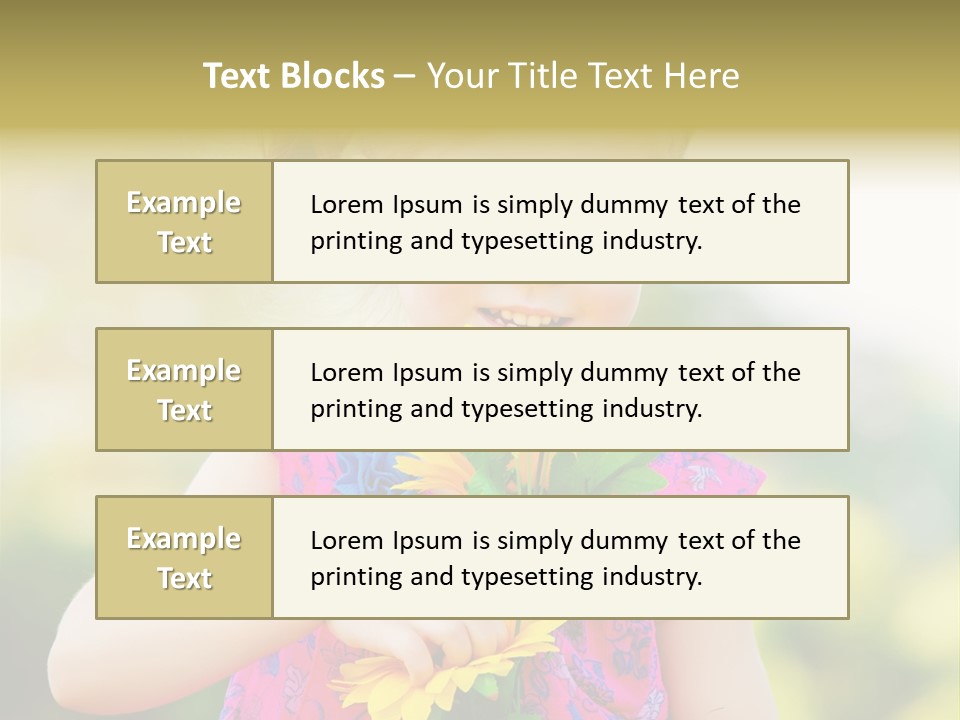 Fun Activities Garden PowerPoint Template