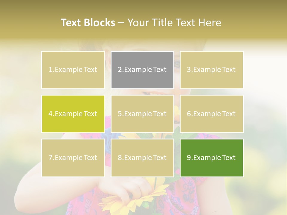 Fun Activities Garden PowerPoint Template