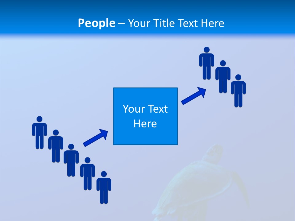 Fond Plongeurs Fonds Marin PowerPoint Template