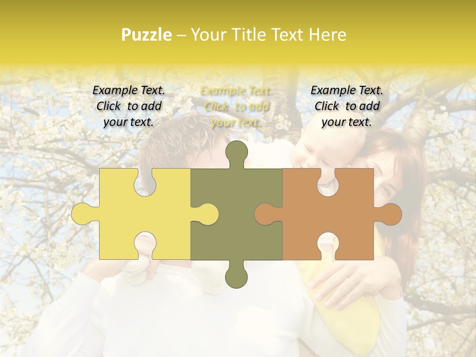 Spa Kindheit Leute PowerPoint Template