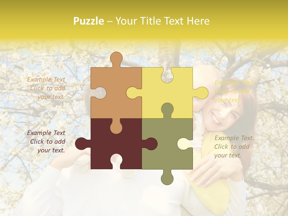 Spa Kindheit Leute PowerPoint Template