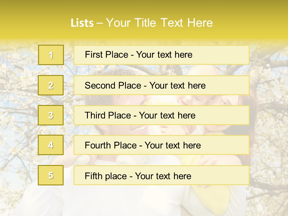 Spa Kindheit Leute PowerPoint Template
