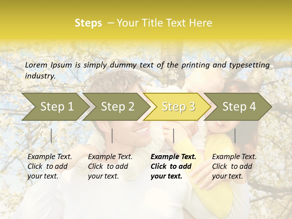 Spa Kindheit Leute PowerPoint Template