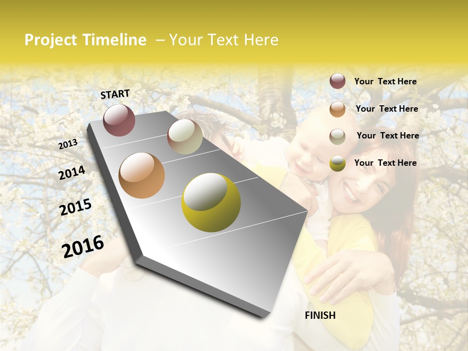 Spa Kindheit Leute PowerPoint Template