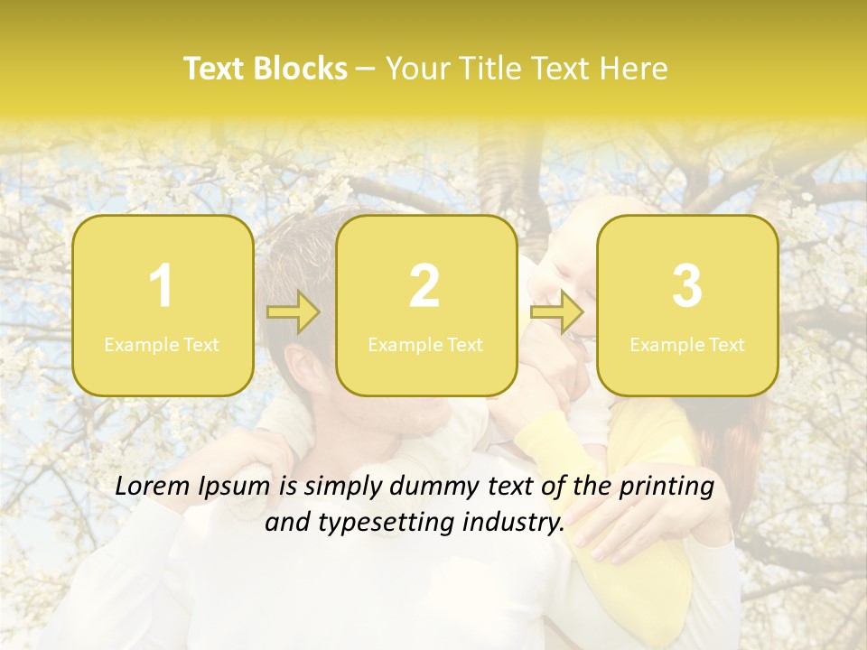 Spa Kindheit Leute PowerPoint Template