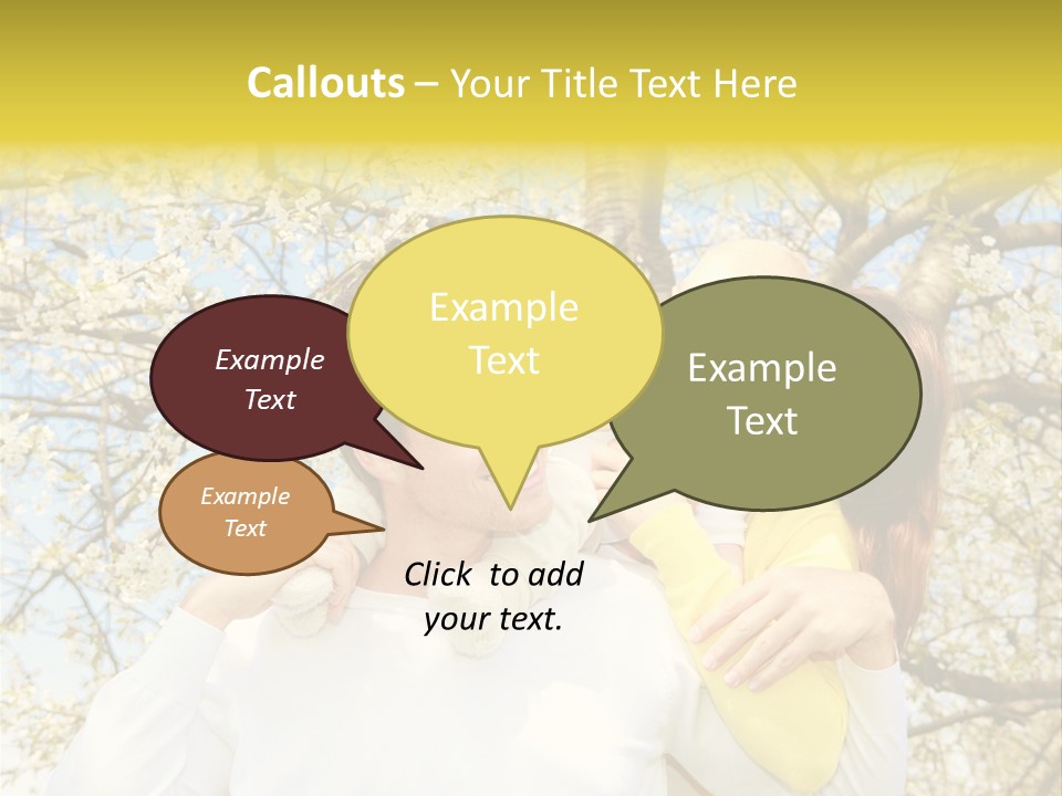 Spa Kindheit Leute PowerPoint Template