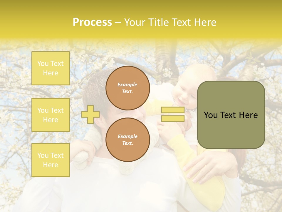 Spa Kindheit Leute PowerPoint Template