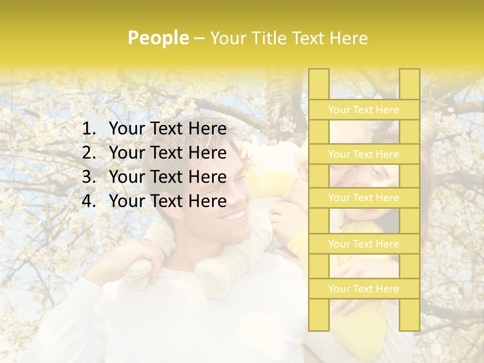 Spa Kindheit Leute PowerPoint Template