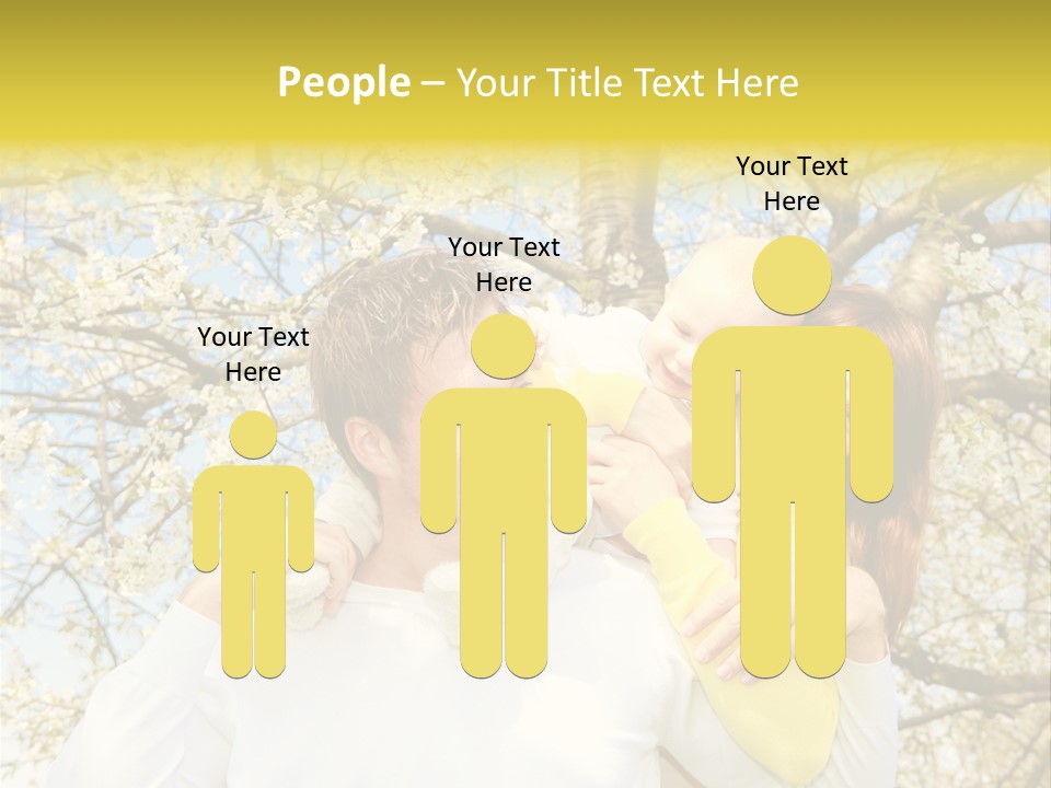 Spa Kindheit Leute PowerPoint Template