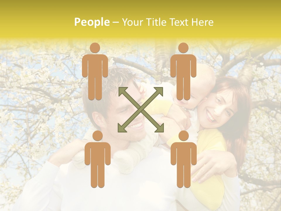 Spa Kindheit Leute PowerPoint Template