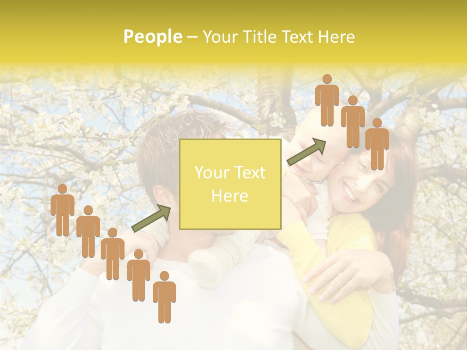 Spa Kindheit Leute PowerPoint Template