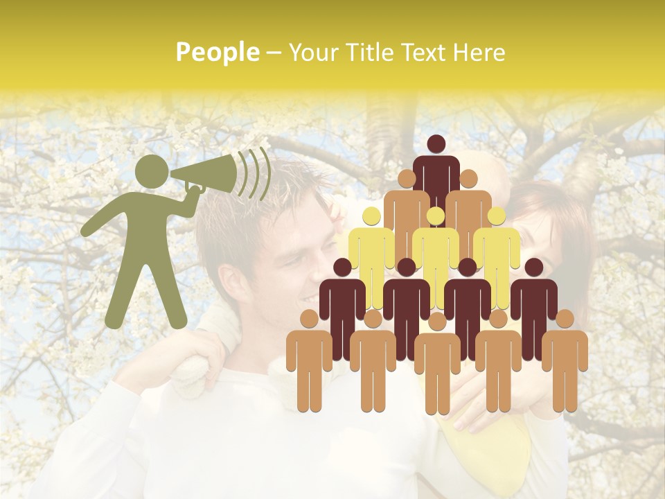 Spa Kindheit Leute PowerPoint Template