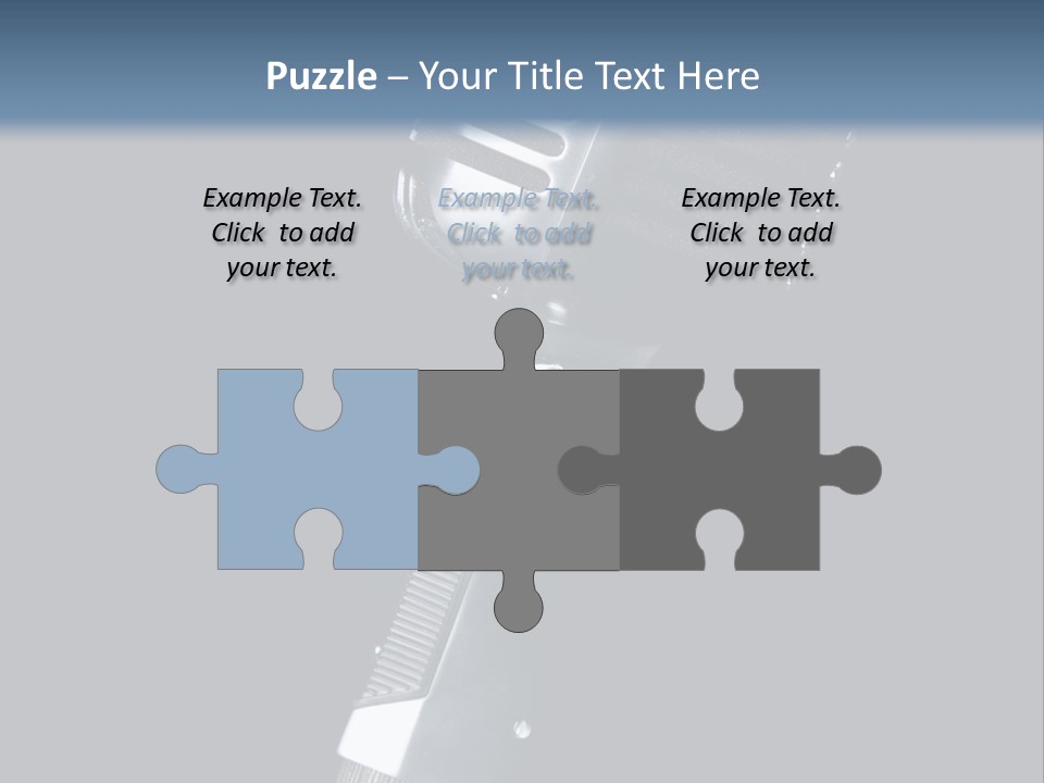 Studio Black Background Technology PowerPoint Template