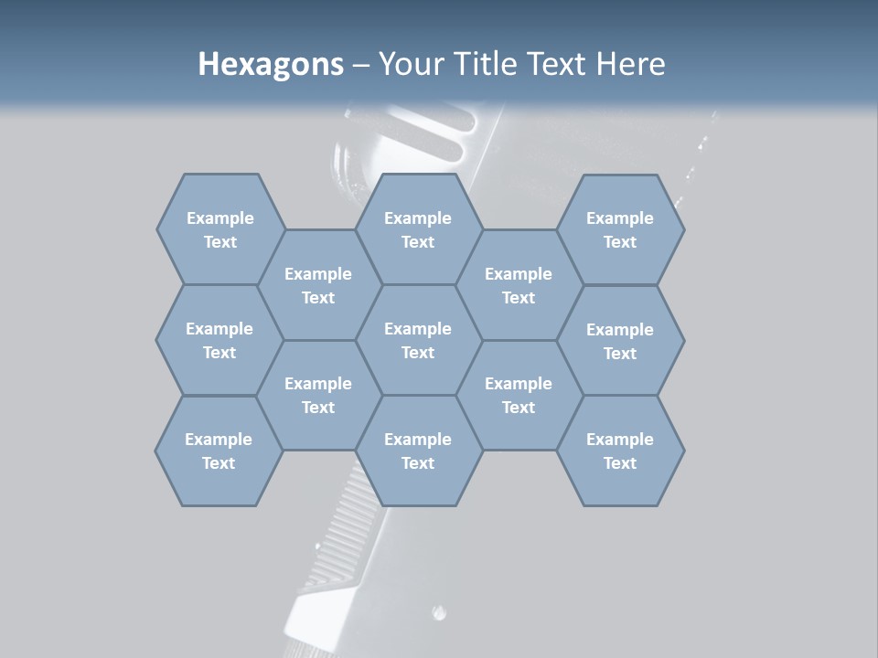 Studio Black Background Technology PowerPoint Template