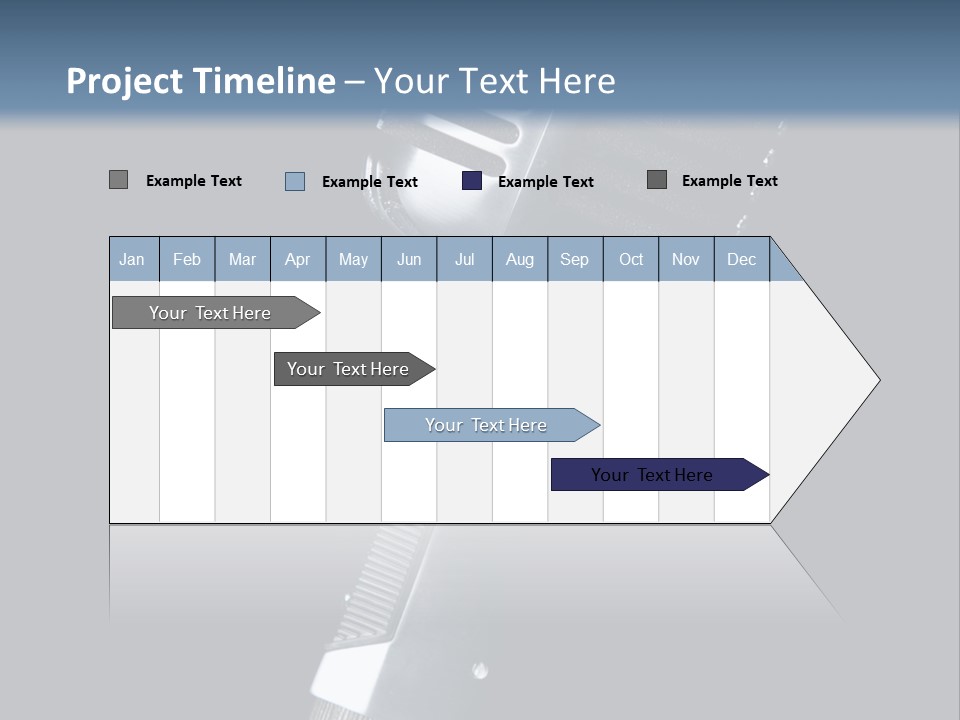 Studio Black Background Technology PowerPoint Template