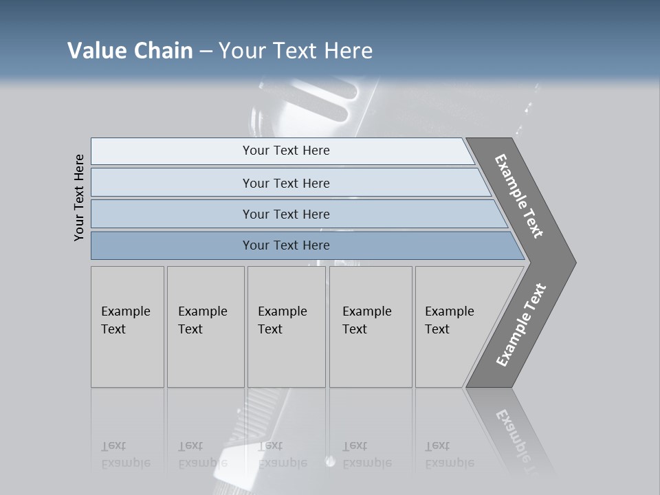 Studio Black Background Technology PowerPoint Template