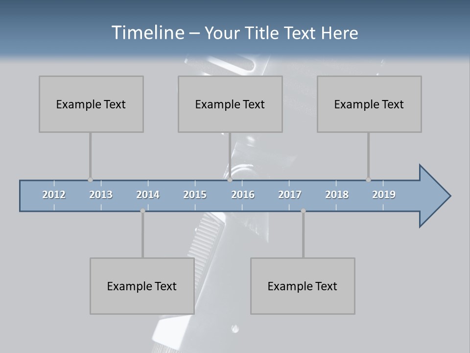 Studio Black Background Technology PowerPoint Template
