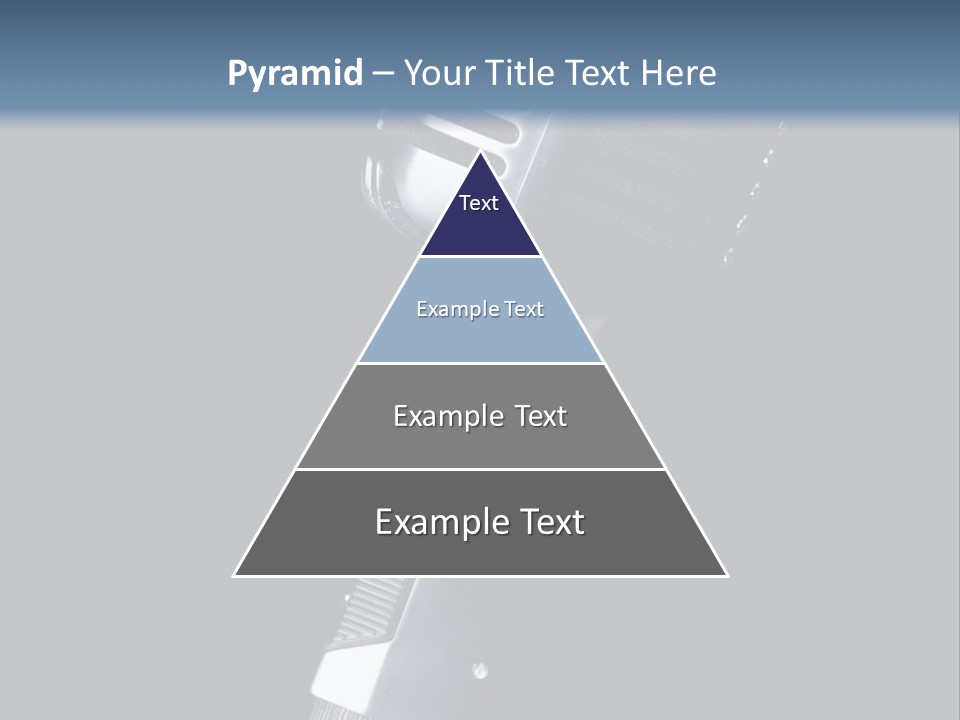 Studio Black Background Technology PowerPoint Template