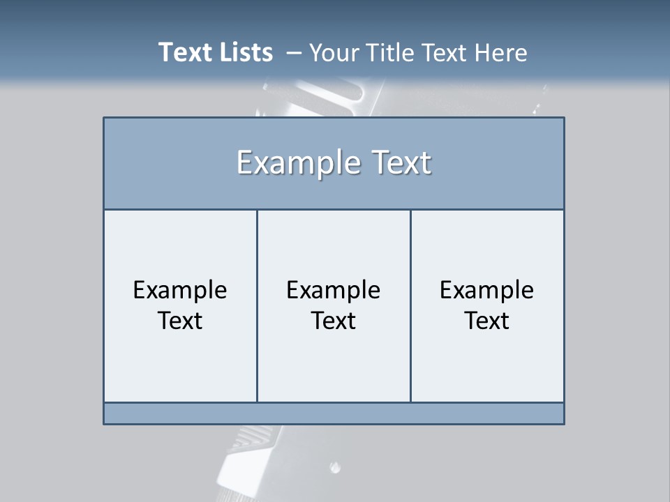 Studio Black Background Technology PowerPoint Template