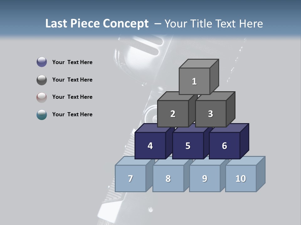 Studio Black Background Technology PowerPoint Template