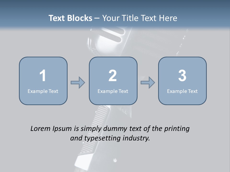 Studio Black Background Technology PowerPoint Template
