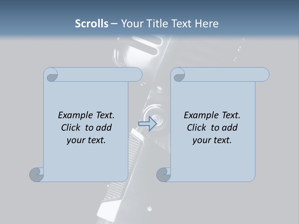 Studio Black Background Technology PowerPoint Template