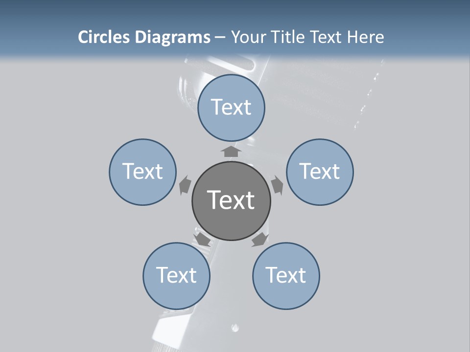 Studio Black Background Technology PowerPoint Template