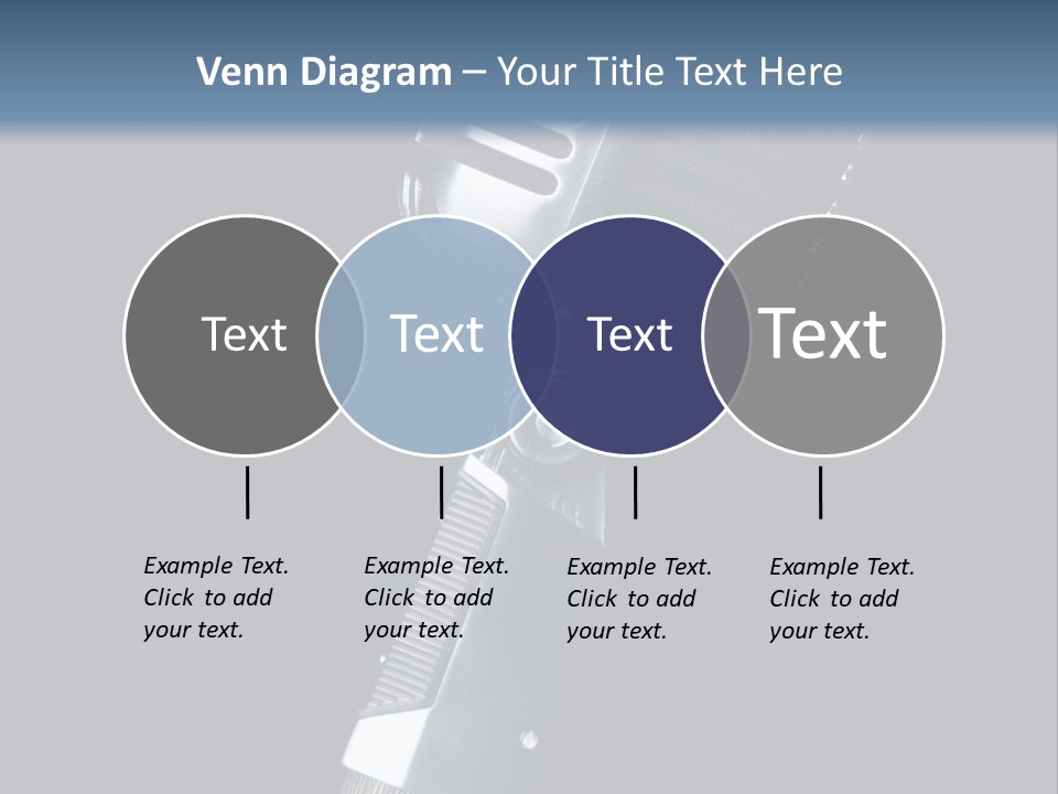 Studio Black Background Technology PowerPoint Template