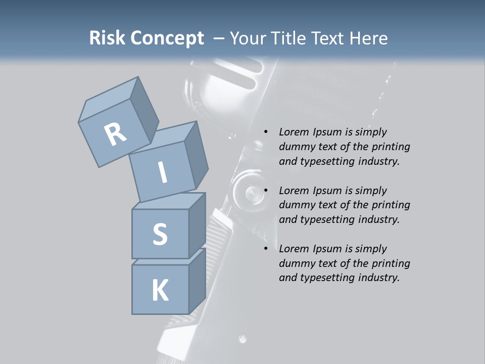 Studio Black Background Technology PowerPoint Template