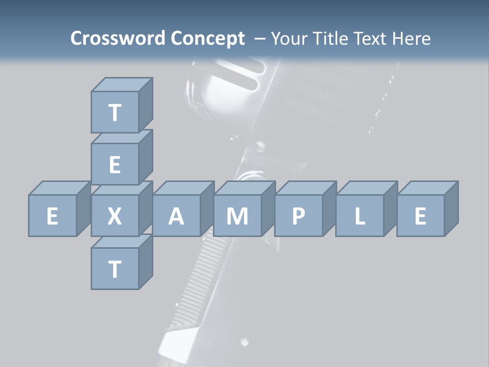 Studio Black Background Technology PowerPoint Template