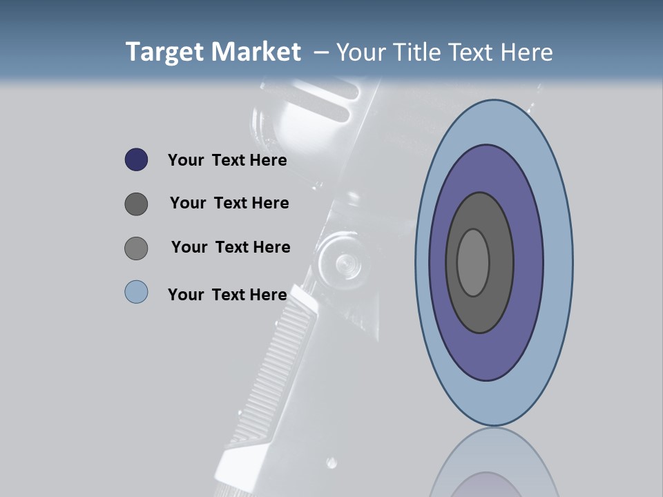 Studio Black Background Technology PowerPoint Template