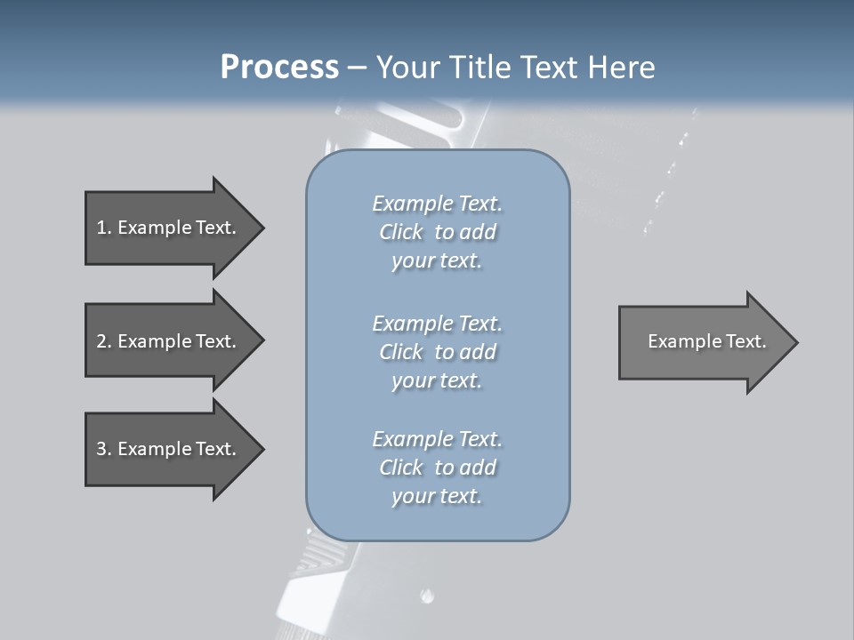 Studio Black Background Technology PowerPoint Template