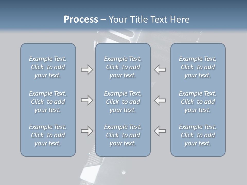 Studio Black Background Technology PowerPoint Template