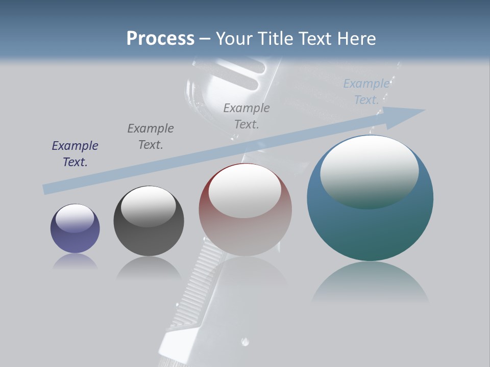 Studio Black Background Technology PowerPoint Template