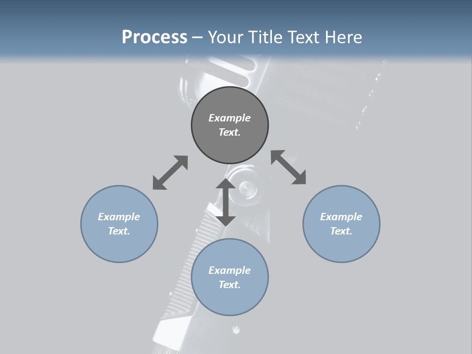 Studio Black Background Technology PowerPoint Template