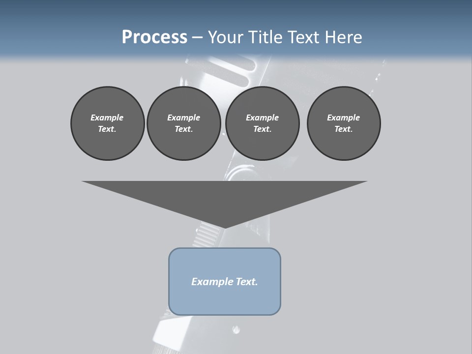Studio Black Background Technology PowerPoint Template