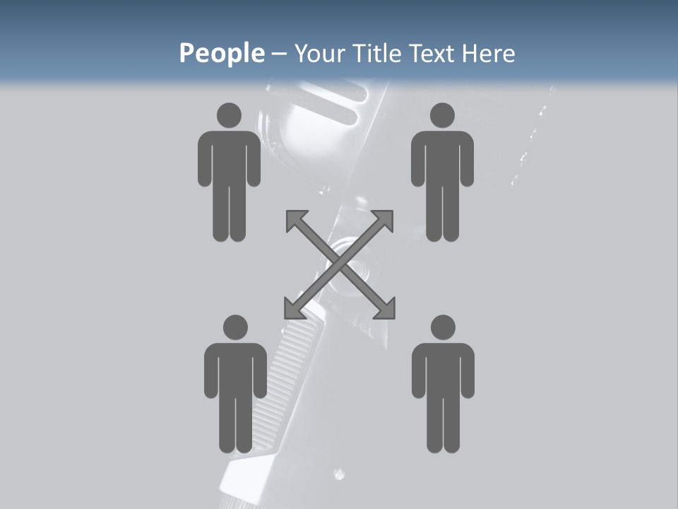 Studio Black Background Technology PowerPoint Template