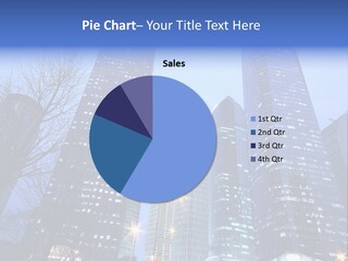 Dusk Place City PowerPoint Template