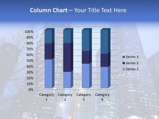 Dusk Place City PowerPoint Template