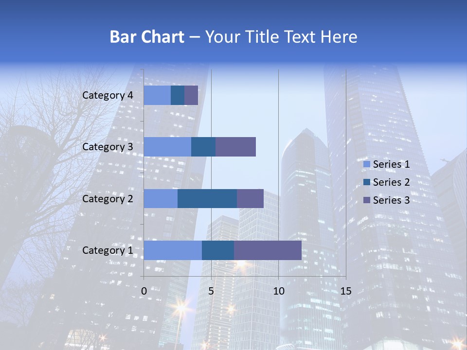 Dusk Place City PowerPoint Template