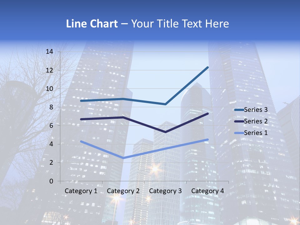 Dusk Place City PowerPoint Template
