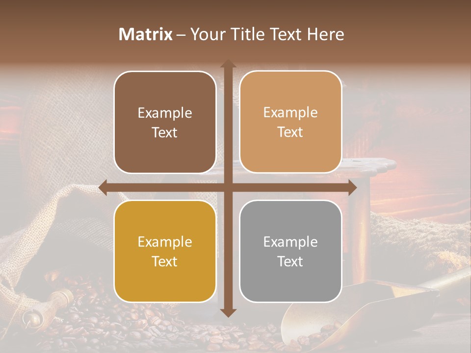 Bohne Bohnen Hohe Aufl PowerPoint Template