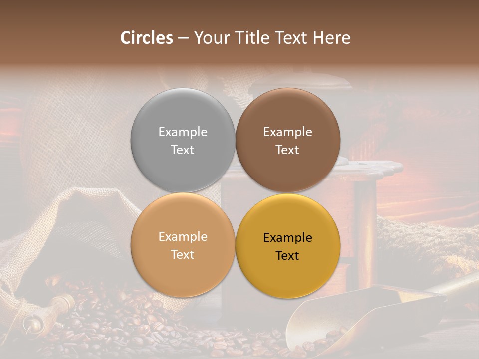 Bohne Bohnen Hohe Aufl PowerPoint Template